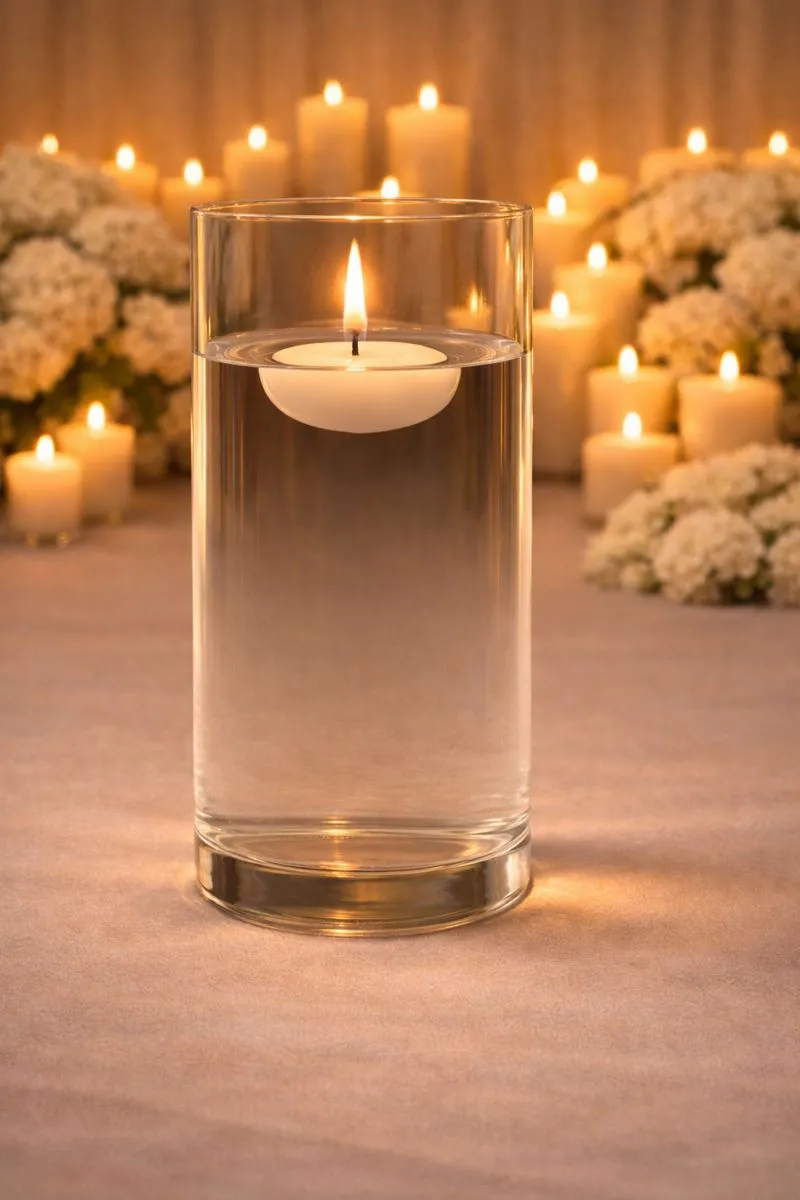 Cilindro de Vidro 14cm x30cm x29,5cm