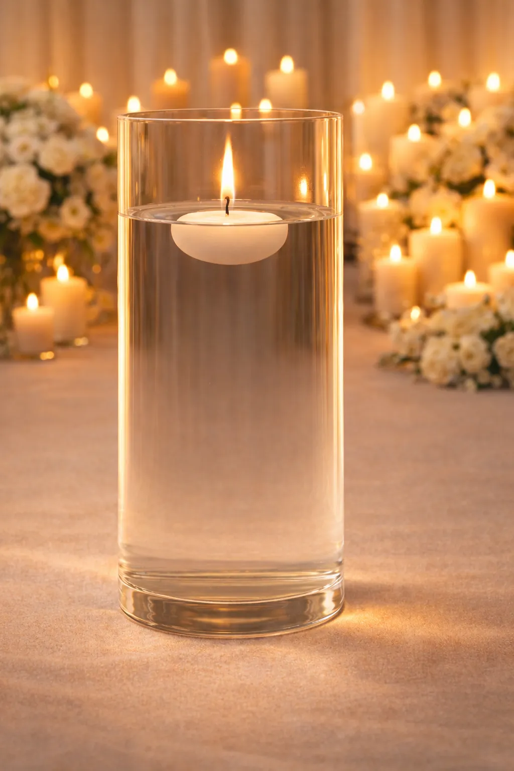 Cilindro de Vidro 14cm x 50cm x 49,5cm